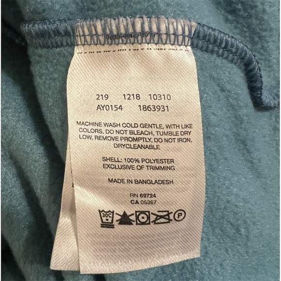 Kids’ Columbia Steens Mtn 1/4 Snap Pull-over Fleece - Picture 3 of 3